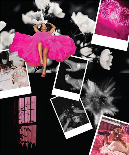 night out mood board