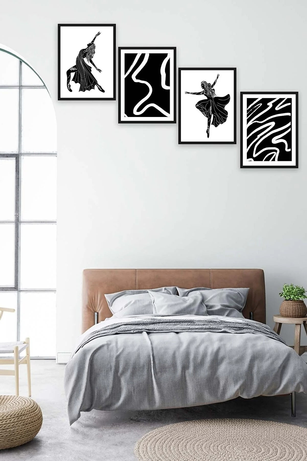 طقم 4 قطع(مقاس 30*20 سم)