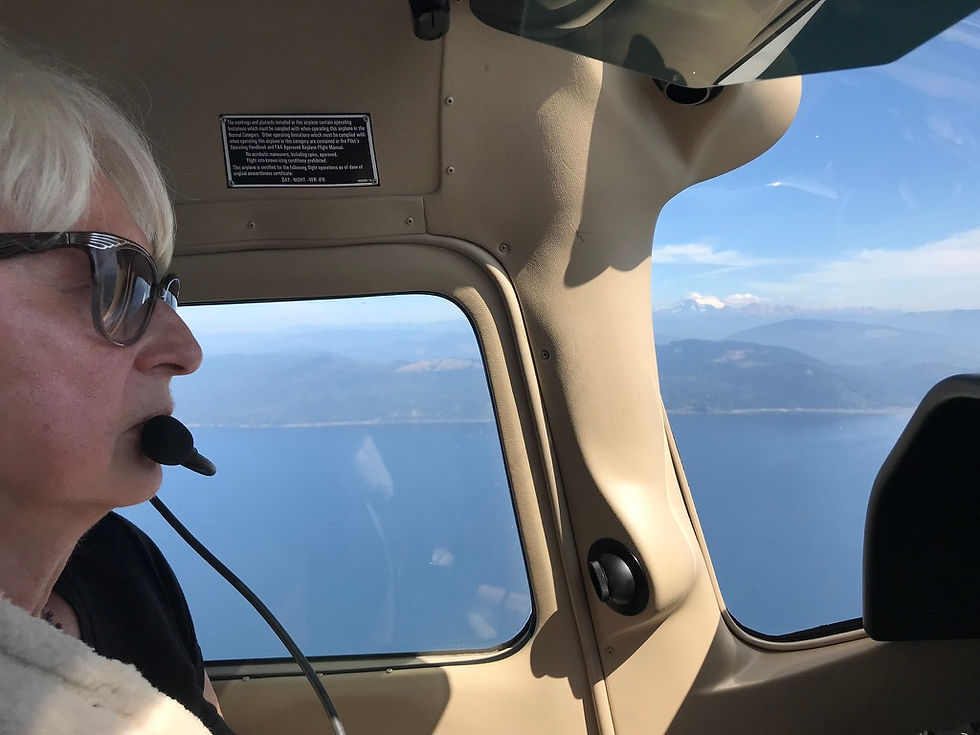 Val gets her dream flight