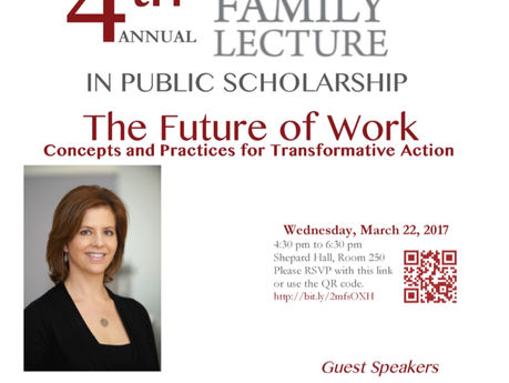Colin Powell School - 4th Annual Sternberg Family Lecture in Public Scholarship