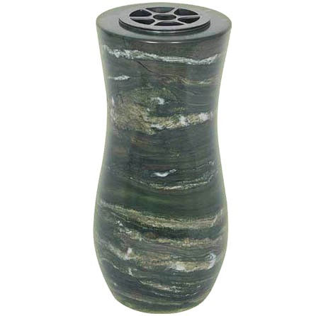 Miniaturbild: Lampe mit Kristallglas, Granitvase