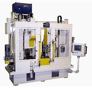 accu-cut diamond tool honing bore sizing 6 spindle machine automatic tool compensation