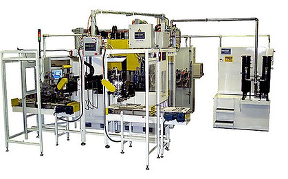 Accu cut diamond tool honing bore sizing 18 spindle machine
