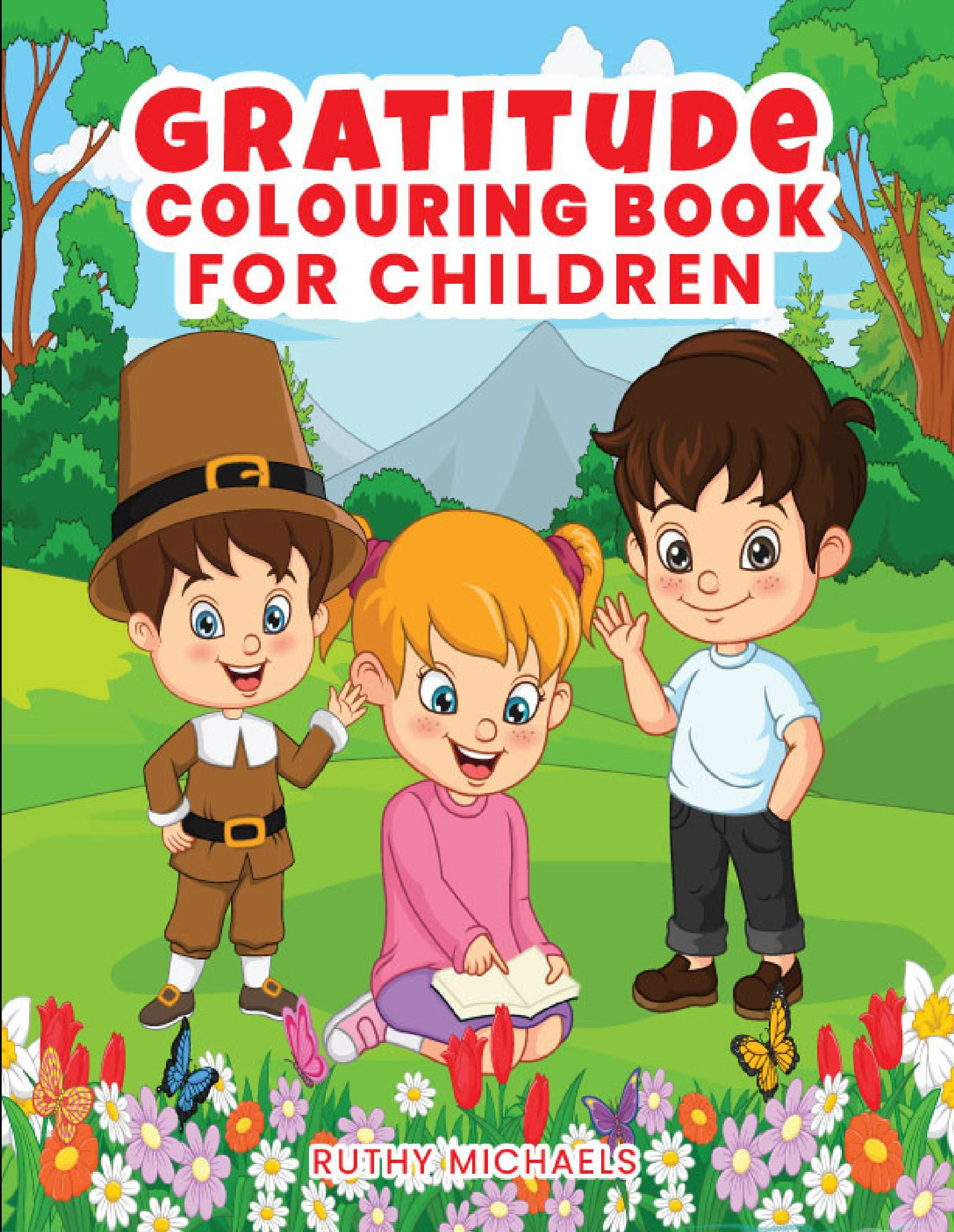 Gratitude Colouring Book for Children