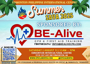 Sponsor Be-Alive CPR and First Aid Training - Summer Saya 2025.jpg