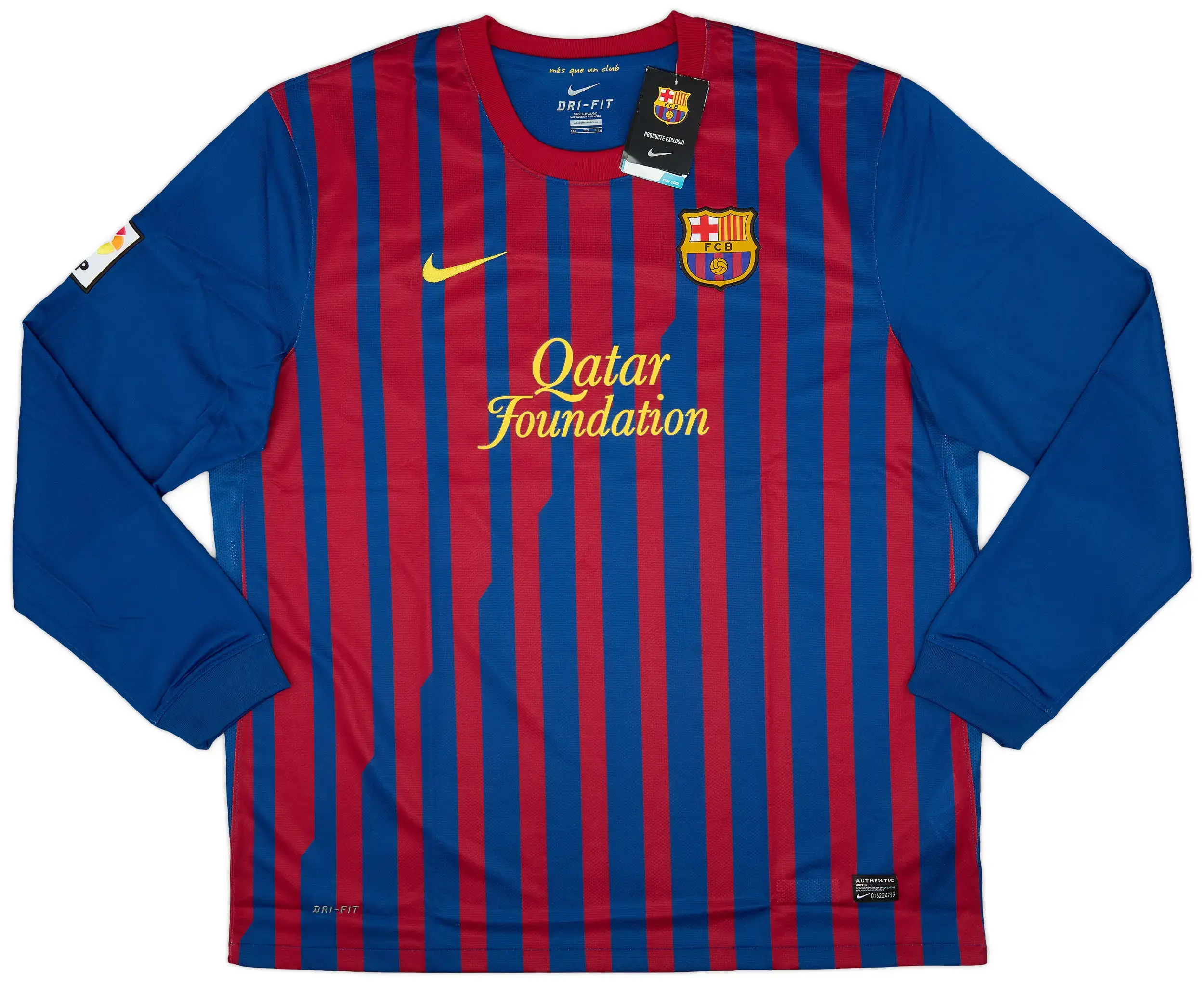 Barcelona 2011-12 Home Long Sleeve