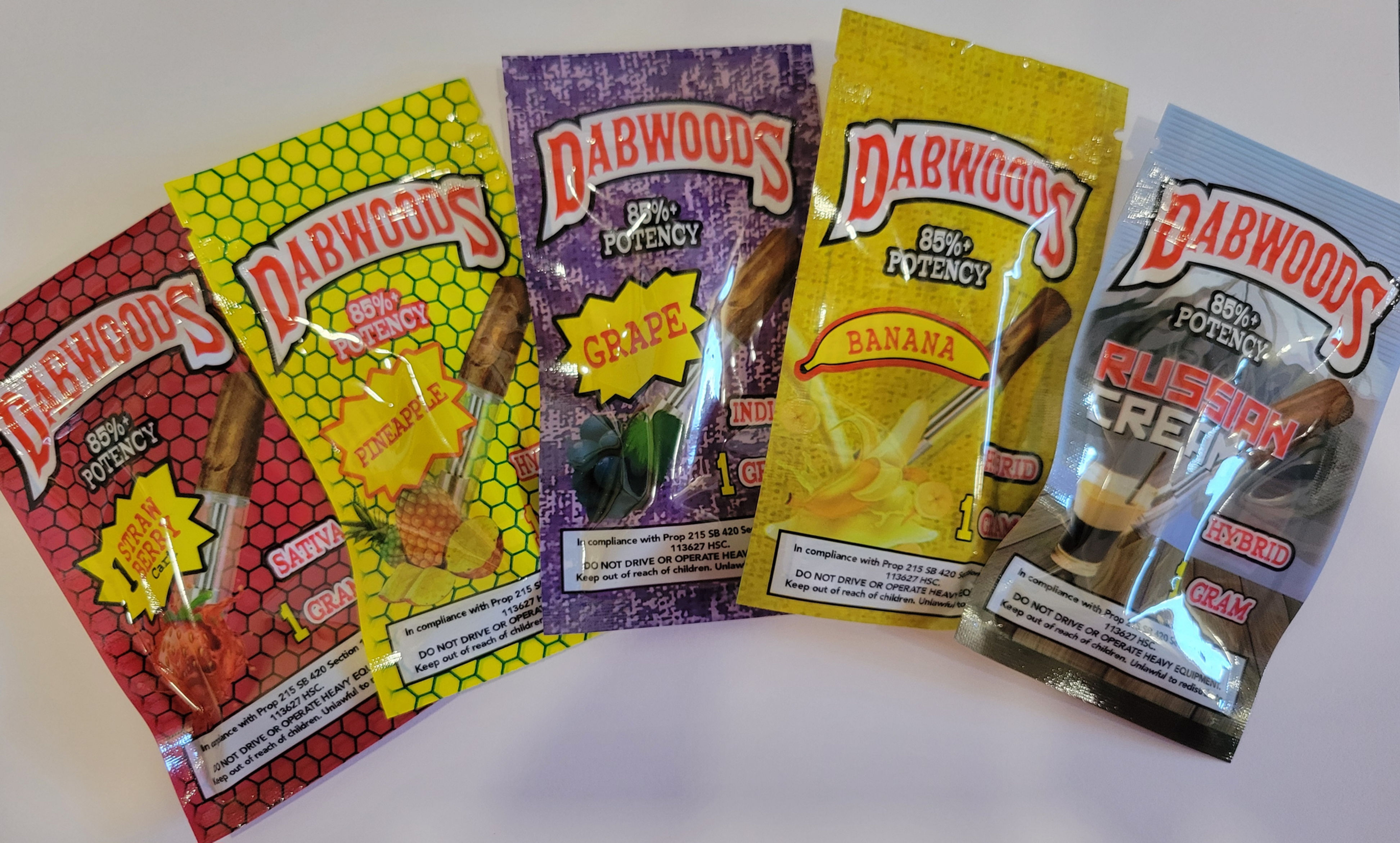 1G Dabwoods Distillate Vape Carts