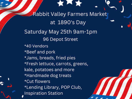 Market at 1890's Day