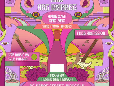 Wine and Art in Ringgold