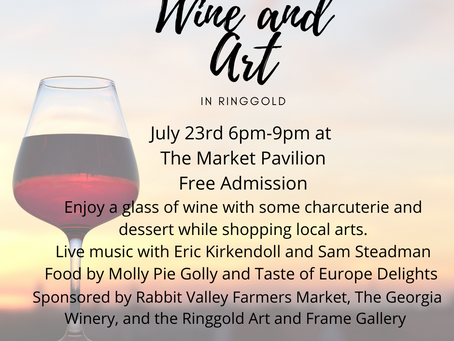 Wine and Art in Ringgold
