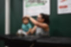 dr abby adjusting a child's neck