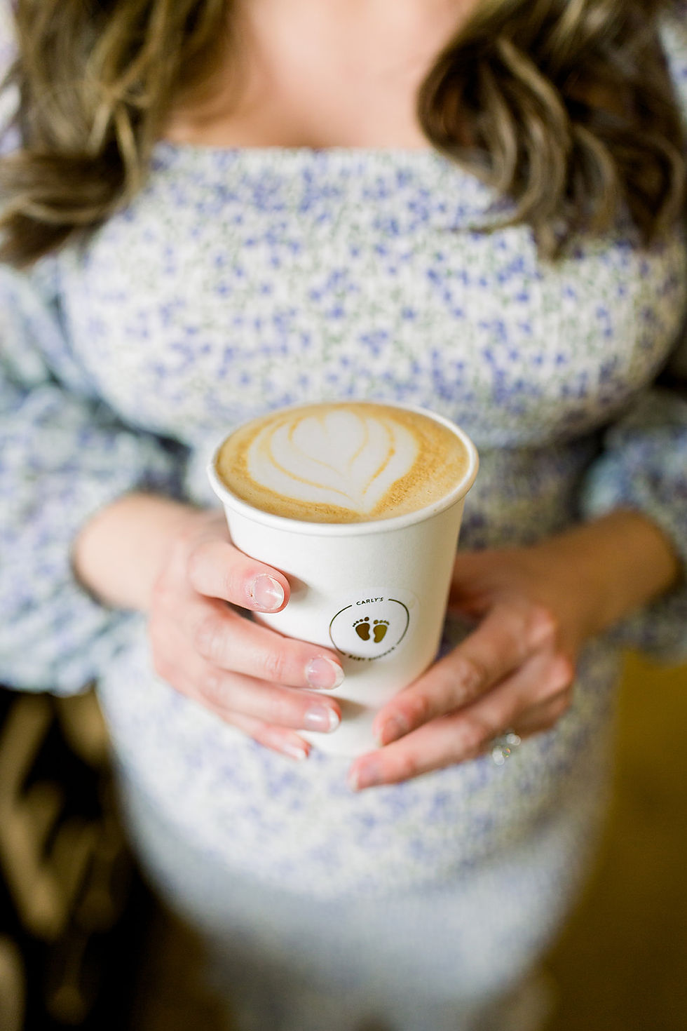 Latte Art from Bevel Coffee Cart at Second Space in Brea