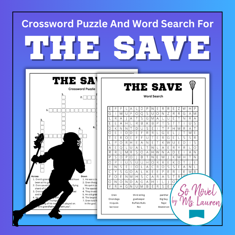 Product Photo - Crossword Puzzle and Word Search for The Save