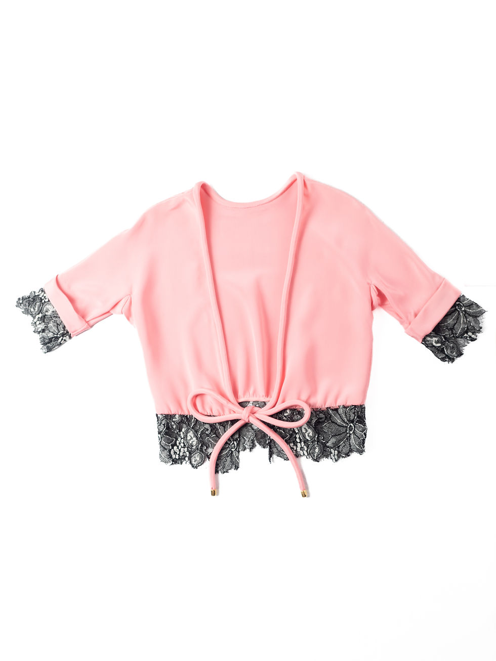 Thumbnail: Pink Silk Crepe Blouse