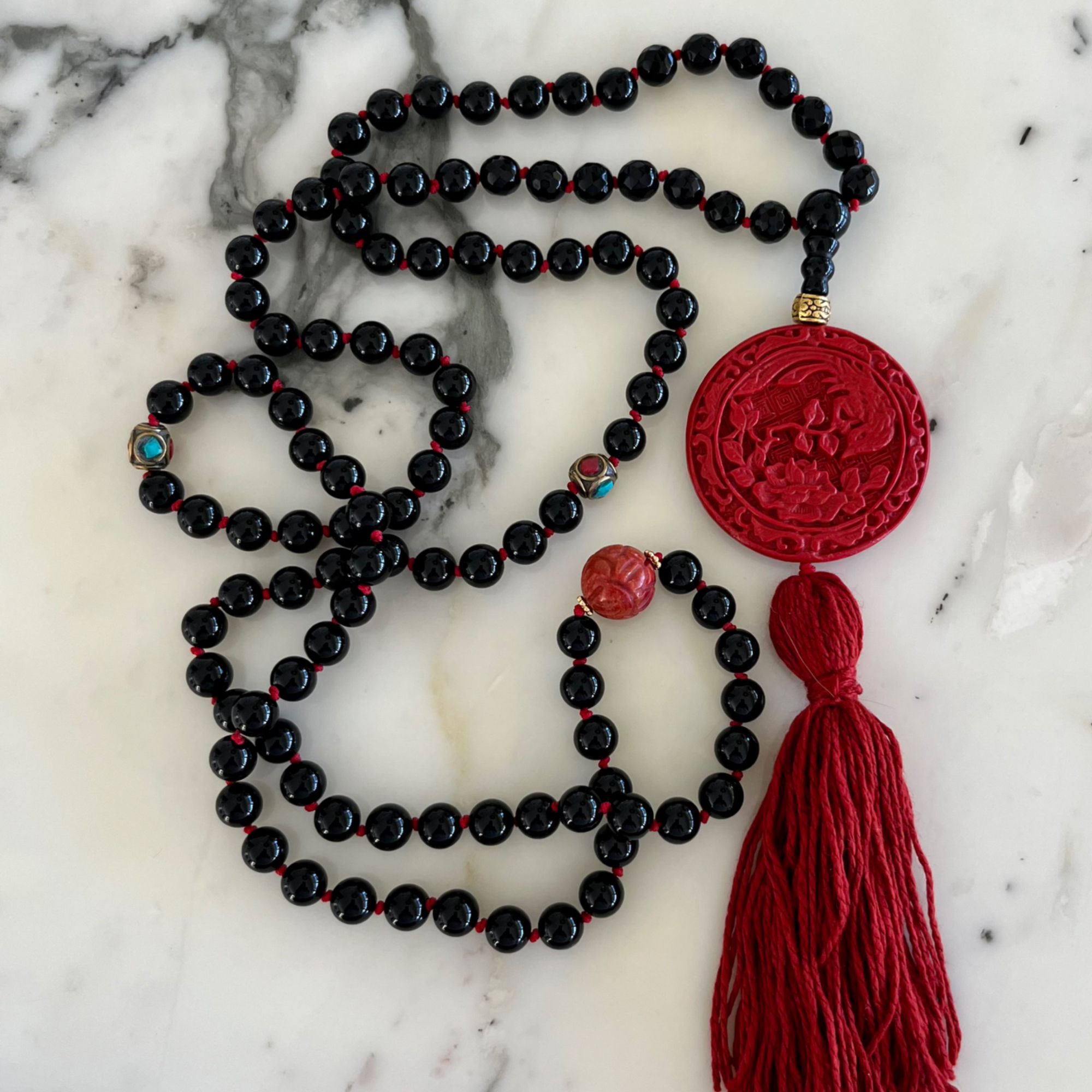 "Strength, Protection & Focus" Meditation Mala