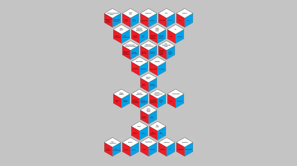 Eye-level view of a person using a laptop in a cozy home environment