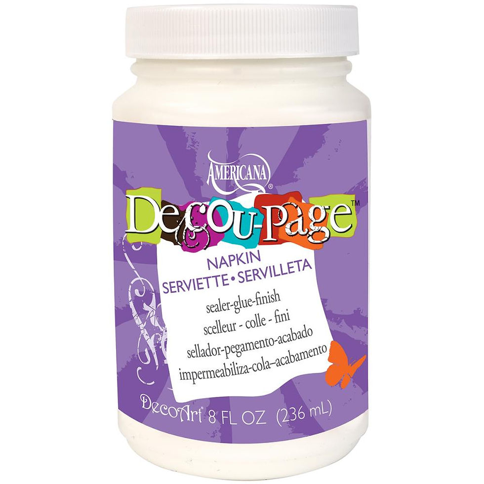 Decou-page Glue for Napkins