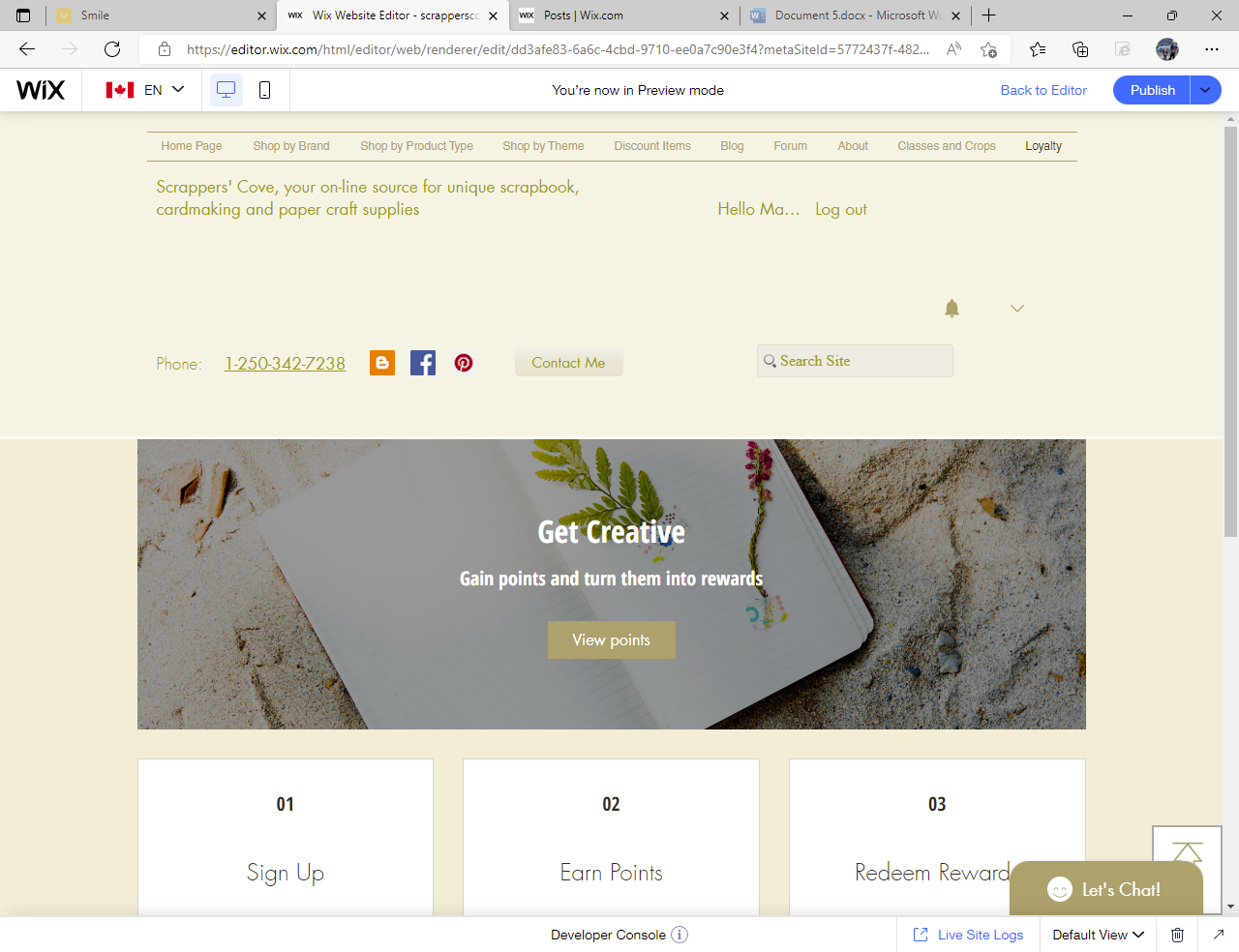 New Get Creative Rewards Program content media