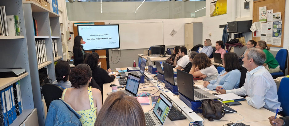 Visita de los representantes de Inform.es a Procamp Reus SAS