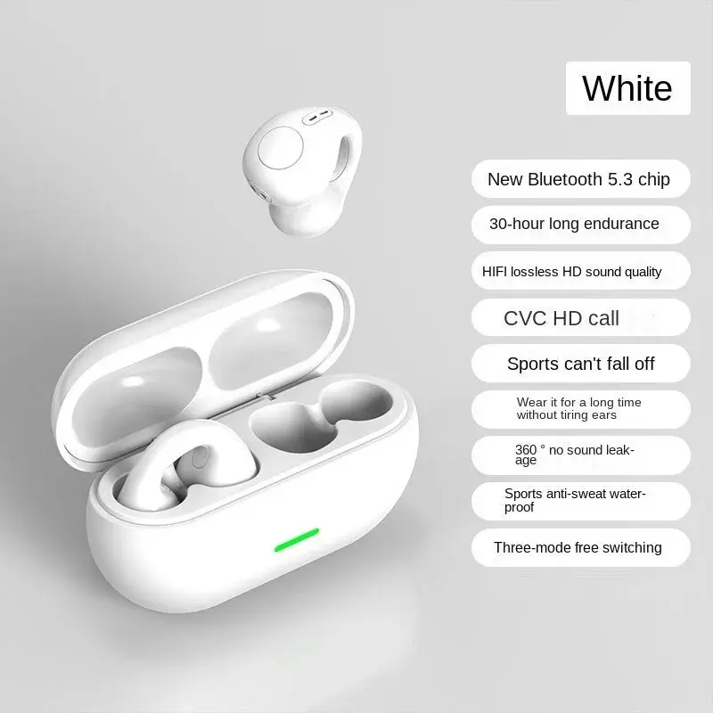 Thumbnail: New Original T75 Bone Conduction Wireless Bluetooth 5.3 Headphones Sports Earpho