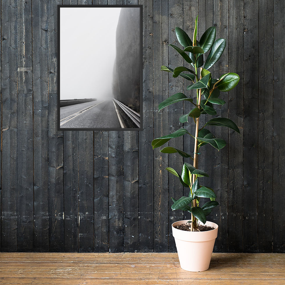Thumbnail: "On the Road" by Melissa Toledo, #1106, 24"x36" - framed photo poster