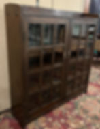 Thumbnail: Early Gustav Stickley Two-door Bookcase, 54"