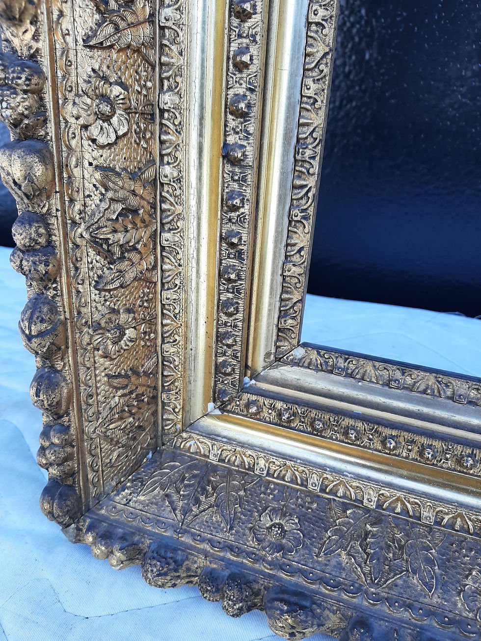 Thumbnail: Period Ornate Gold Gilt Frame