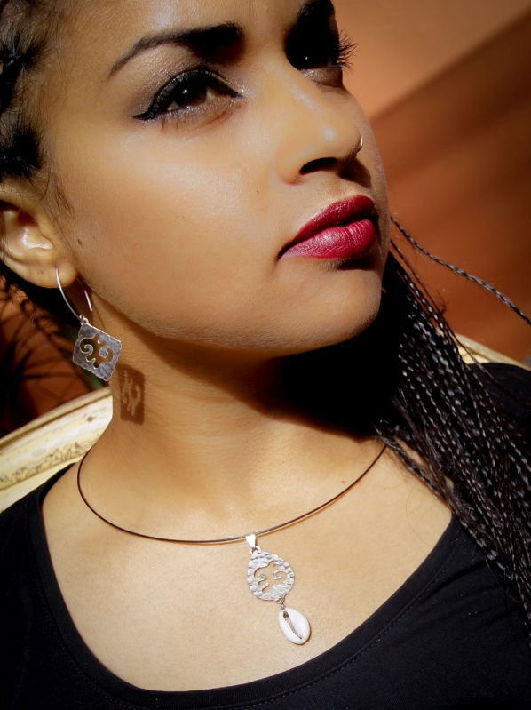 Pendentif Argent & Coquillage Cori