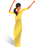 踊る女