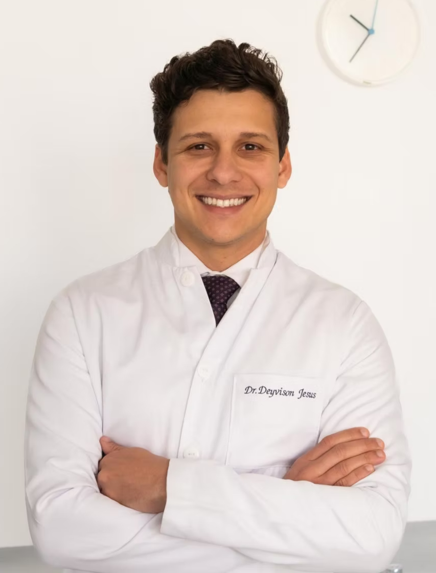 Dr. Deyvison Jesus, médico dentista de ortodontia