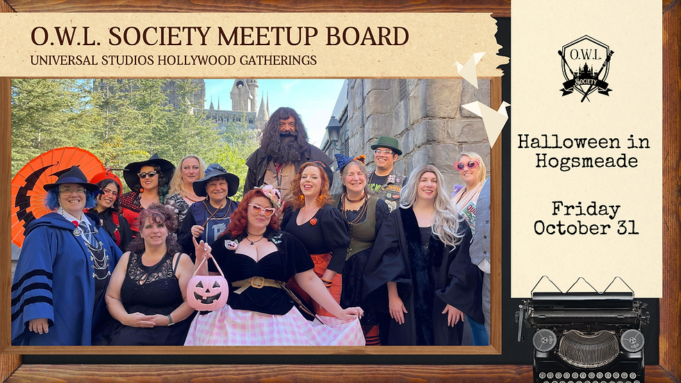 Halloween in Hogsmeade Meetup