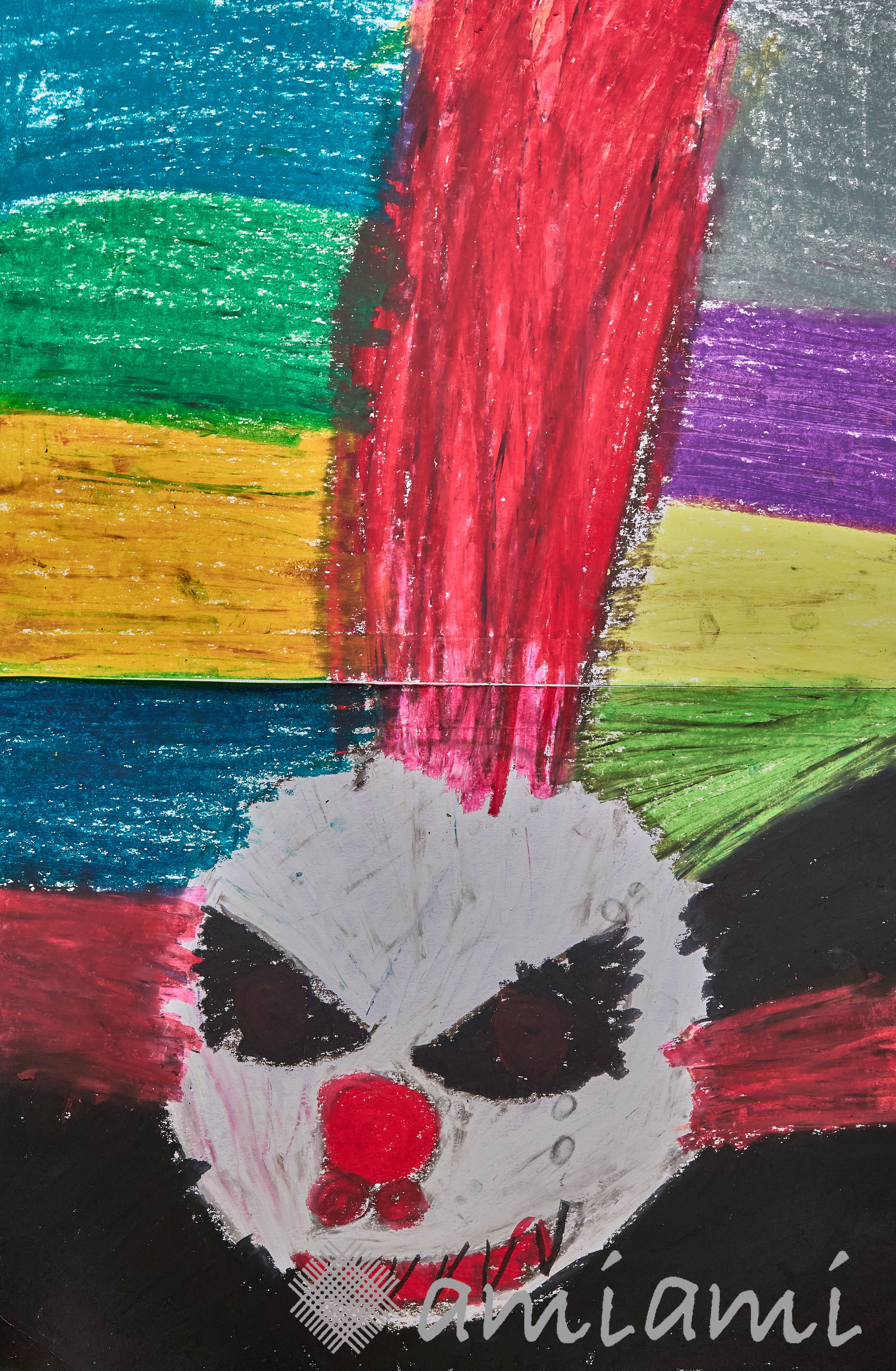 ピエロ(小キャンバス)