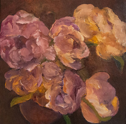 Available conceptual floral painting, beauty, art, canvas, contemporary art