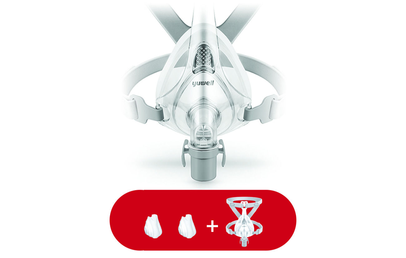 AmeriFlex Comfort FULL FACE 3-Point Mask 90-Day Bundle Pack