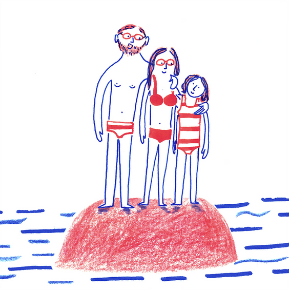 lobke rondelez illustratie poster op maat levensverhaal cadeau kader