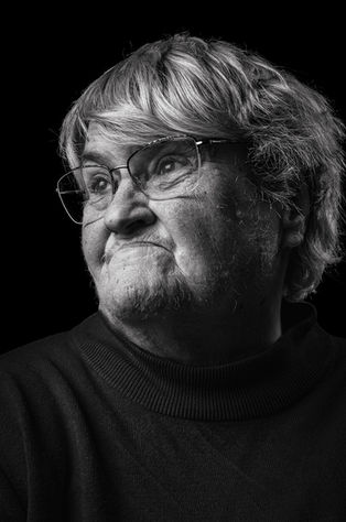 Black and white documentary portrait of a woman in addiction recovery, Recovery My Way project by Walshy Street Shots Photography