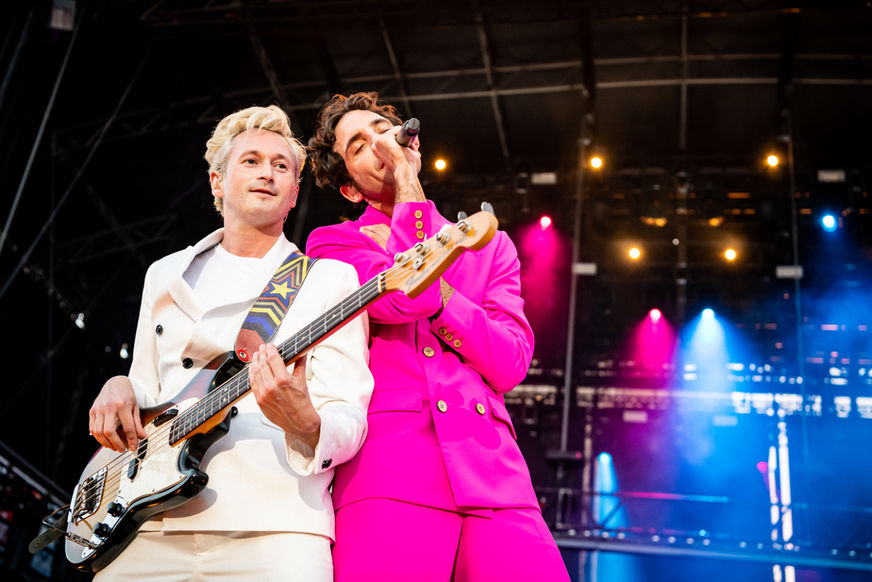 Francofolies la rochelle 2022 with Mika