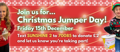 Christmas Jumper Day: Wear your best festive knit for The Sunshine Fund on December 15