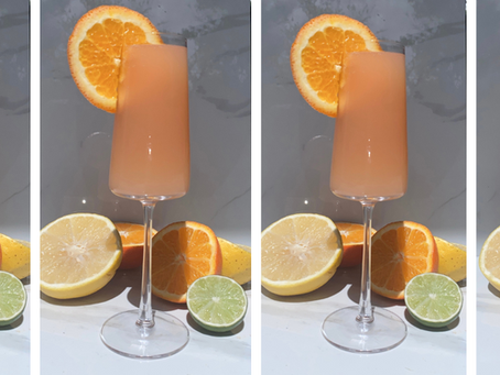 Summer Delights: How To Make A Grapefruit Orange Mimosa
