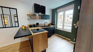 Visite virtuelle 3D Matterport d'un appartement Airbnb Brest - Visite virtuelle Finistère - Marc Glen Photographie