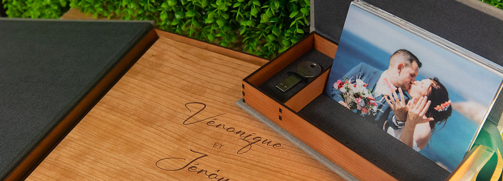 Livre photo haut de gamme photographe mariage