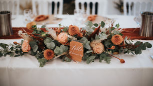 Photo de décoration de table au Manoir de Kerleguer à Brest par Marc Glen Photographie