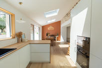 Plan large intérieur maison Airbnb Saint-Renan, photographe immobilier brest Marc Glen Photographie