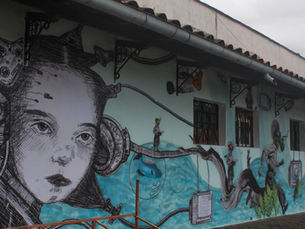Mural FILU: Trazos de Convivencia y Tecnología