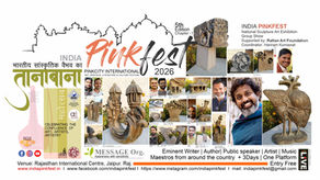 India PinkFest – Showcasing Sculptors: Carving Life into Silence, Telling Stories Beyond Words