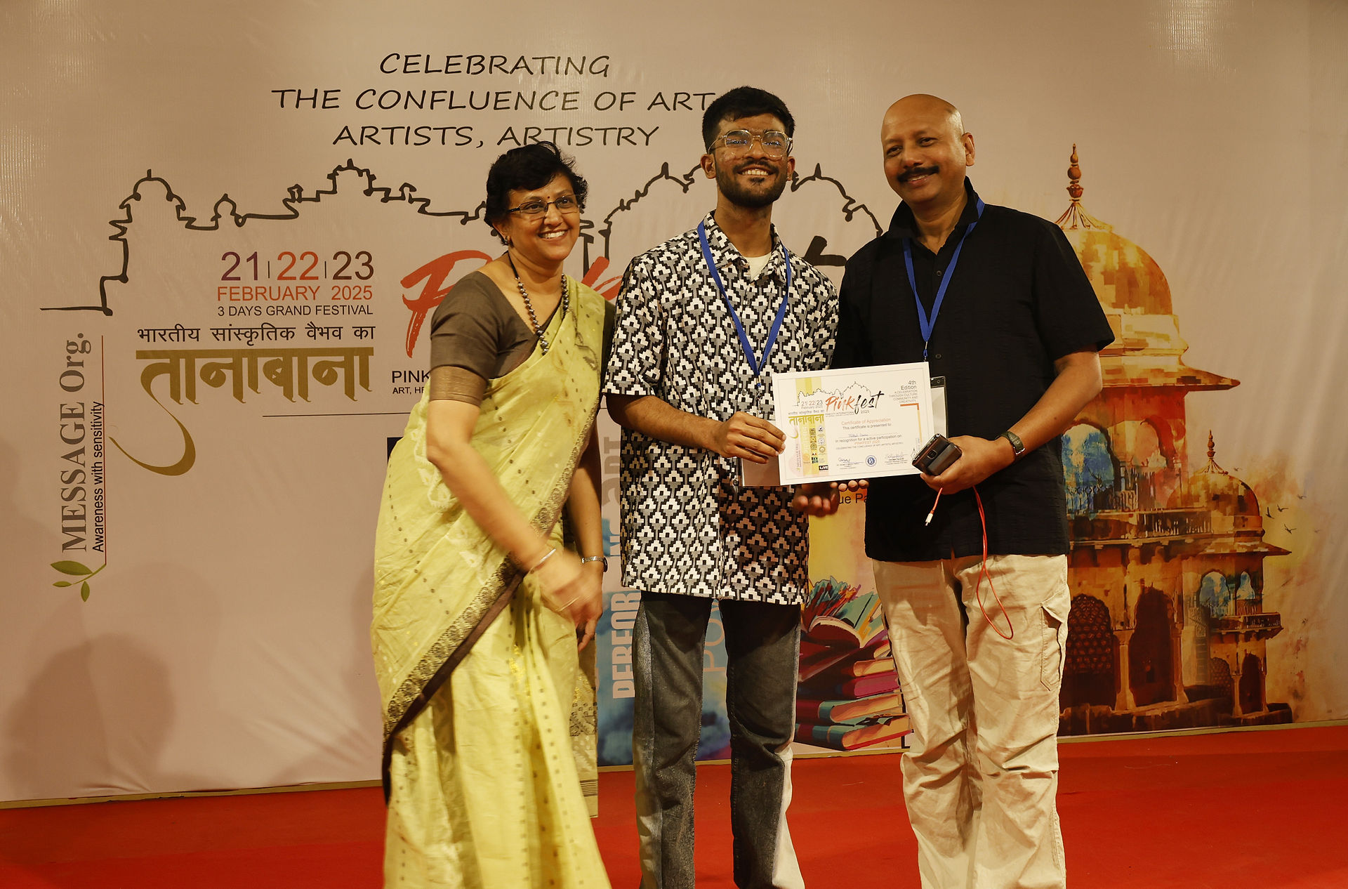 India Pinkfest event celebration