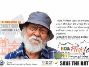 Artist Padma Shri Shyam Sunder Sharma: A Humble Artistic Soul at India Pinkfest