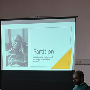 Partition community talk attended as research for the Divided Selves Community Flags project.