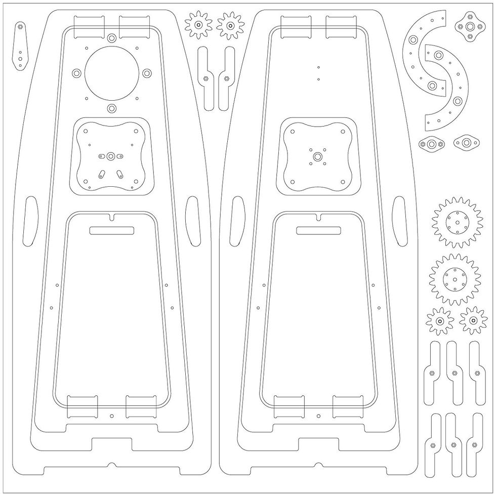 Sanne Visser Rope Making Machine CAD Layout For Cutting