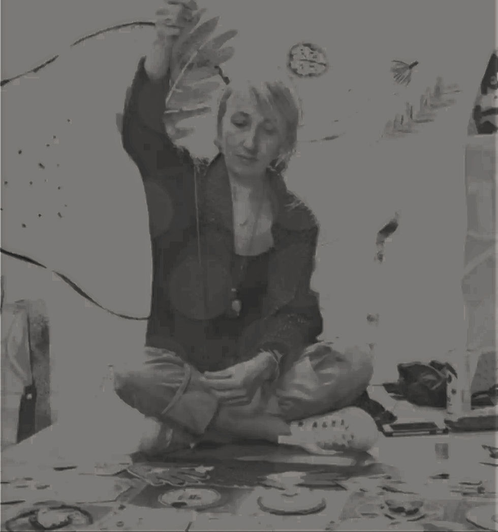 Amanda Haran Female Contemporary Community Textile Artist Derbyshire UK